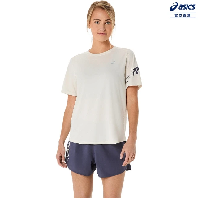 asics 亞瑟士 ICON 短袖上衣 女款 海外版型 跑步上衣(2012D177-200)