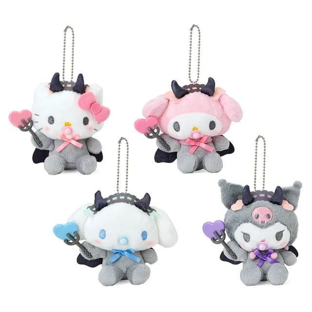 SANRIO 三麗鷗 天使惡魔寶寶系列 造型玩偶吊飾 小惡魔