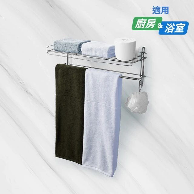 3M 無痕 高承重304不鏽鋼收納系列(多功能牙刷架) 推薦