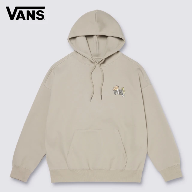 VANS 官方旗艦 Sol Cat 男女款卡其綠色連帽大學T