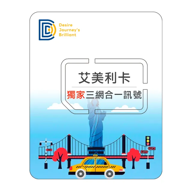 【DJB SIM】美國網卡 30天吃到飽不降速(Verizon/ AT&T信號)