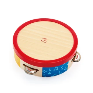 【德國Hape】律動鈴鼓(聲音玩具/益智遊戲/木製玩具/木頭玩具)