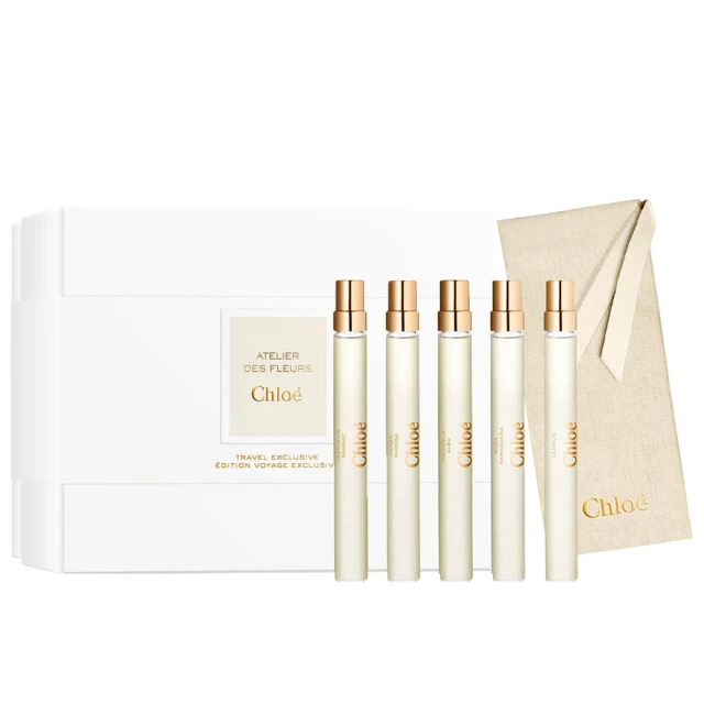 Chloe’ 蔻依Chloe’ 蔻依 仙境花園香氛禮盒 5x10ml(國際航空版.煙雨茉莉/淺吻含羞草/木蘭詩語/玫瑰/北國雪松)