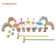 【Teamson】木製三合一豪華遊戲組(熱門款遊戲玩具組一次擁有)