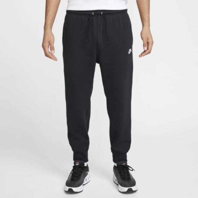 NIKE 耐吉 長褲 男 運動褲 毛圈布 縮口 AS M NK CLUB FT JOGGER 黑 FN3802-010(3L6142)