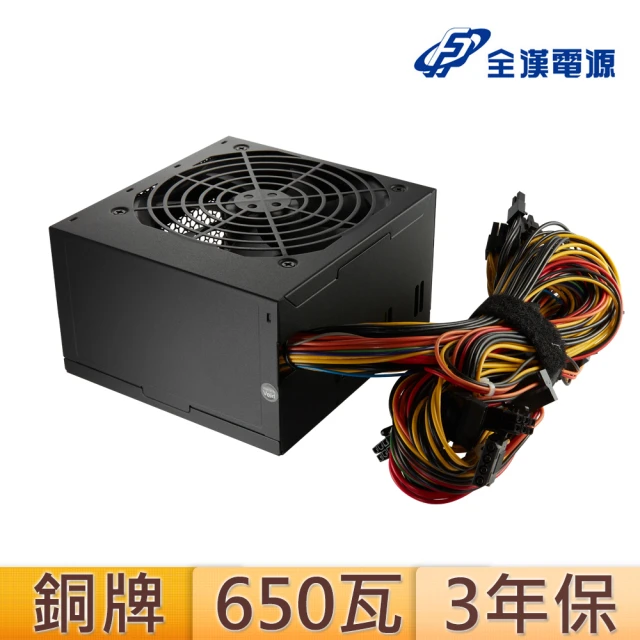 FSP 全漢 F650 650W 80PLUS 銅牌 電源供器(裸裝)