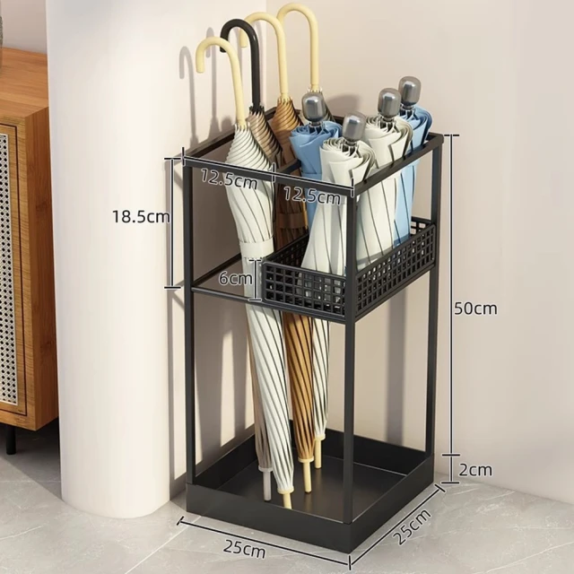 顧家家居 開放式雨傘架 收納架 45×24×65公分(三色可