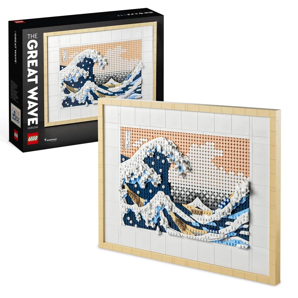 浮世繪34 LEGO 推出葛飾北齋浮世繪名作《神奈川沖浪裏》積木模型| Hypebeast