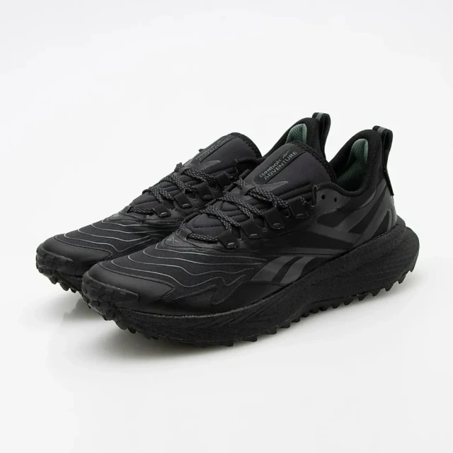 REEBOK 慢跑鞋 男鞋 運動鞋 緩震 黑 1000744