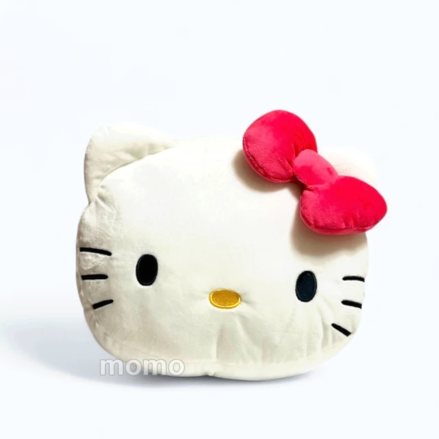 SANRIO 三麗鷗SANRIO 三麗鷗 Hello Kitty-紅色蝴蝶結暖手抱枕
