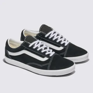 【VANS 官方旗艦】Old Skool Lowpro 男女款黑白色滑板鞋