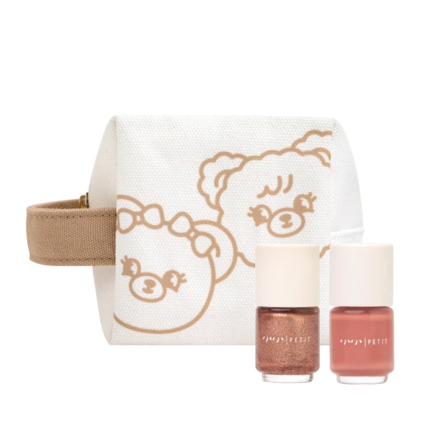 小小PETIT 指甲油新客組(無毒水性兒童指甲油任選1送指甲