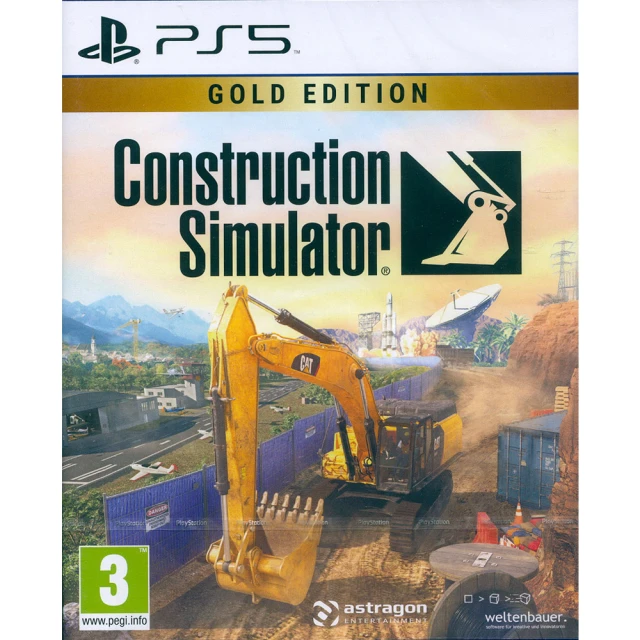 SONY 索尼 PS5 模擬建築 黃金版 Construction Simulator Gold Edition(中英日文歐版)