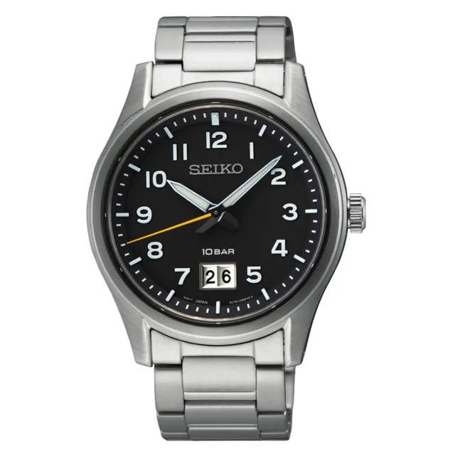 【SEIKO 精工】CS系列 大三針簡易時尚腕錶/39.5mm(SUR569P1/6N76-00K0D)