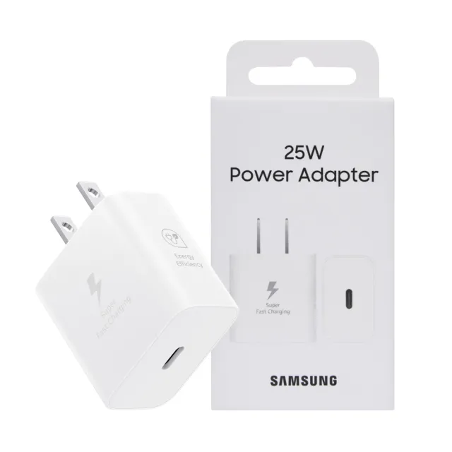 【Samsung 三星】原廠 25W PD 3.0超快充T2510+5A 1.8m 雙Type C 線DX510(公司貨)