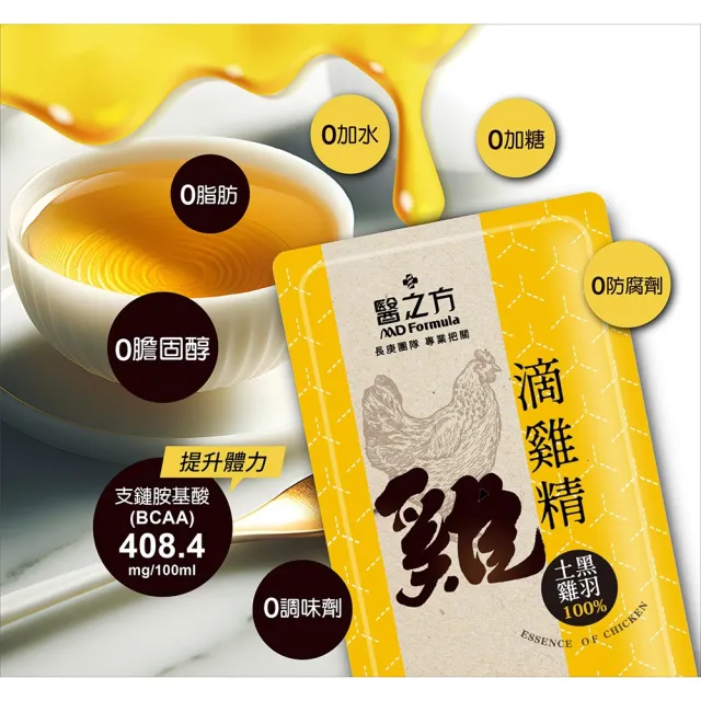 【台塑生醫醫之方】滴雞精x2盒(55ml-共16包-李李仁代言 保健禮盒)