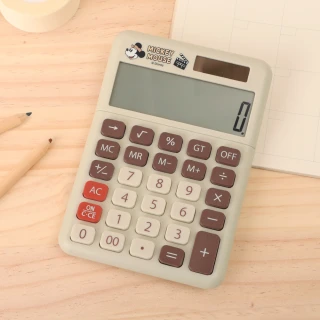 【Norns】迪士尼米奇計算機(Disney正版 米奇 太陽能雙電源計算機 文具)