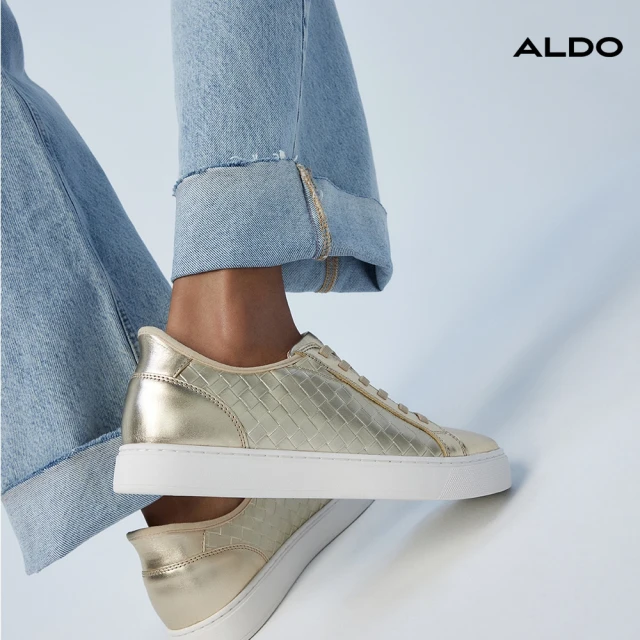 ALDO WILDFLOWERS-時尚優雅花卉造型小白鞋-女