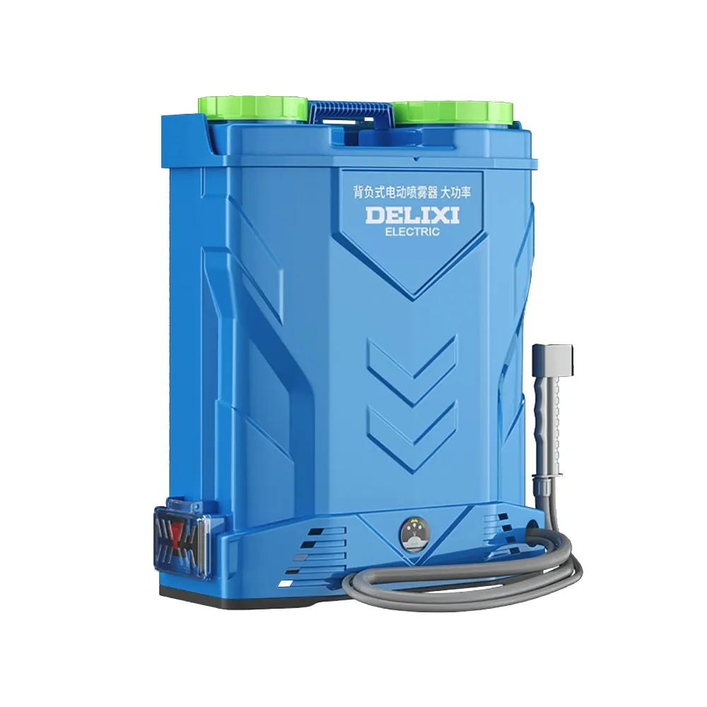 德力西】20L電動噴霧器背負式噴霧機高壓水槍電動噴壺(鋰電打藥機消毒機