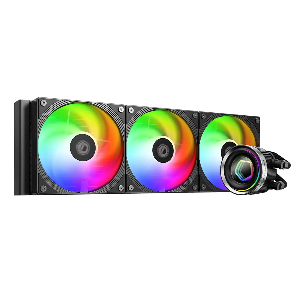 【ID-COOLING】FX360 INF 一體式水冷 CPU散熱器(黑色/水冷風扇)