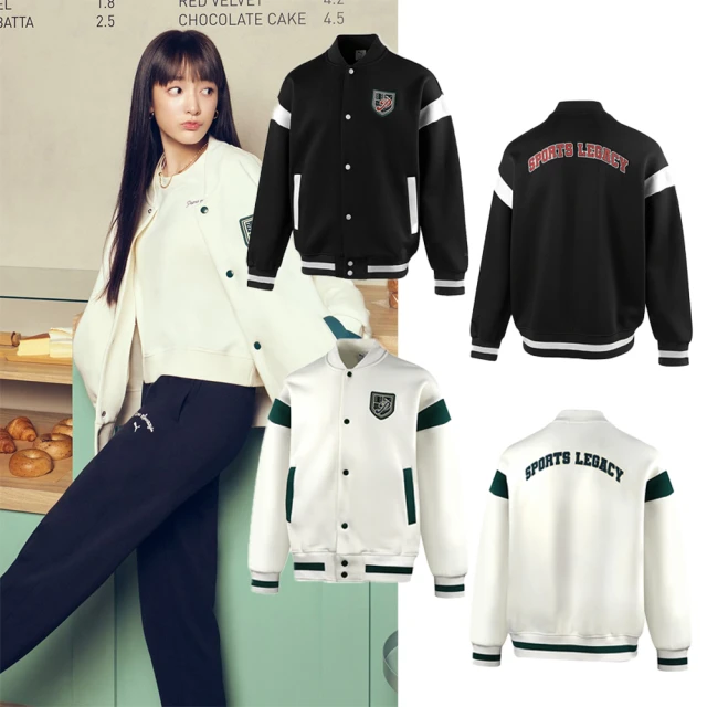 PUMAPUMA 外套 Sports Legacy 男女款 寬鬆 棒球外套 夾克 瘦子 王淨 同款 單一價(632529-92)