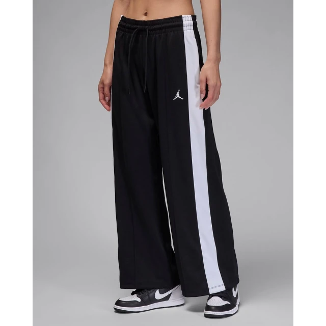 NIKE 耐吉 喬丹 長褲 棉褲 運動褲 休閒褲 女款 AS W J KNIT TRACK PANT 黑色(FV7102010)