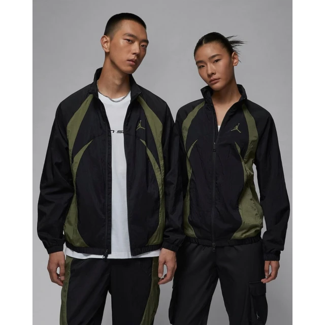 NIKE 耐吉 喬丹 舖棉外套 夾克 男款 AS M J SPRT JAM WARM UP JACKET 綠色(FN5849011)