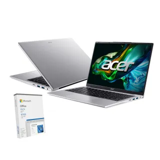 【Acer 宏碁】Office2024★14吋N100文書筆電(Aspire Lite/AL14-31P-C0ZF/N100/8G/512G/W11)