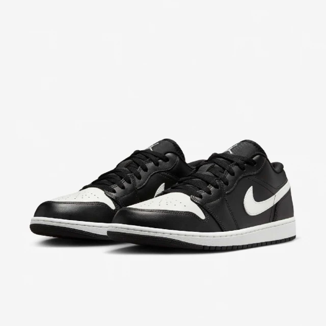 NIKE 耐吉 休閒鞋 Air Jordan 1 Low Orca 男鞋 黑 白 AJ1 熊貓 一代(553558-043)