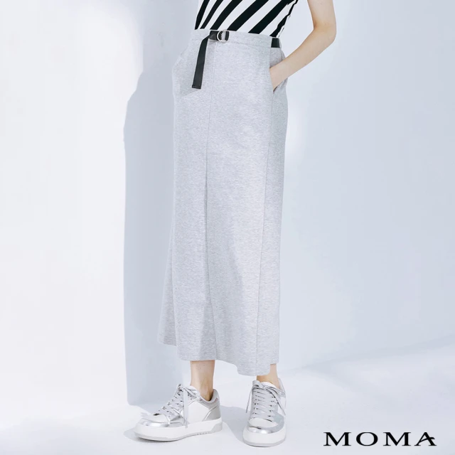 MOMA 低調奢華小香風毛呢洋裝(深藍色)好評推薦