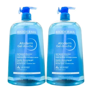 【BIODERMA】舒益淨沐浴露 1000ml*兩入組(平輸航空版)