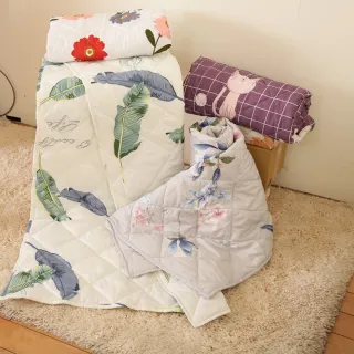 【日本旭川】生命磁MIT石墨烯四季毯被140x225CM(空調被 舒眠毯 四季可用 多款花色)