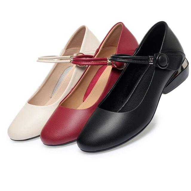 JP Queen New York 西部牛仔風雙皮帶扣女款厚