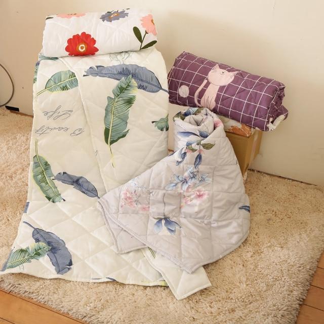【旭】日本旭川醫護級生命磁石墨烯四季毯被140x225CM-速(多款花色 奈米遠紅外線)