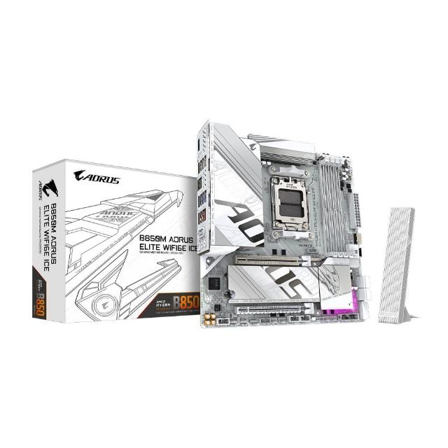 【GIGABYTE 技嘉】B850M A ELT WF6E ICE AMD主機板