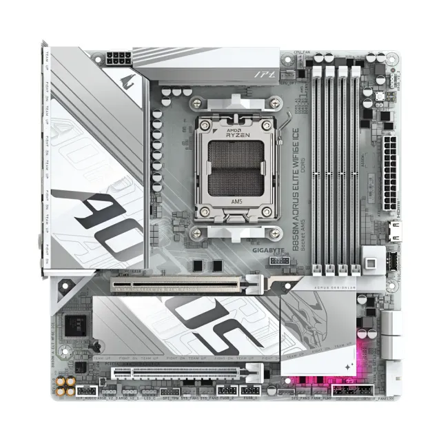 【GIGABYTE 技嘉】B850M A ELT WF6E ICE AMD主機板