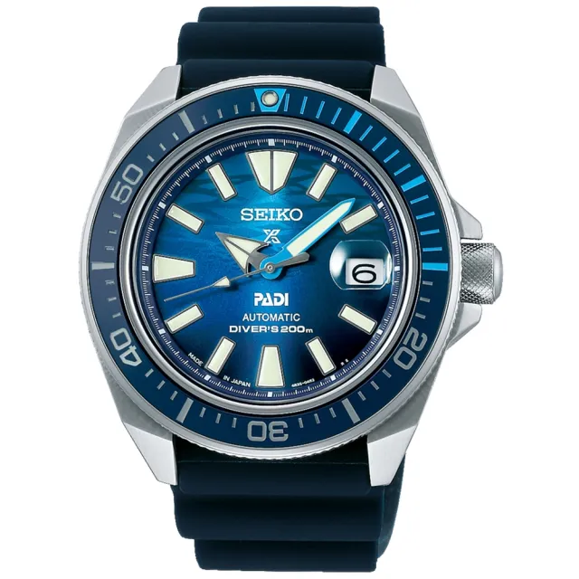 【SEIKO 精工】PROSPEX系列PADI 武士特別版 禮物 手錶(4R35-03W0F)