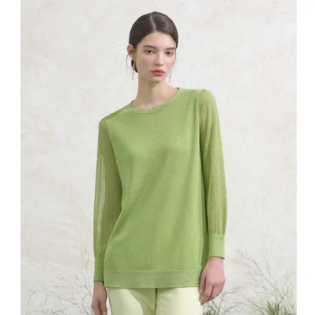 AILENE熠熠植蠶細織上衣4件(U)