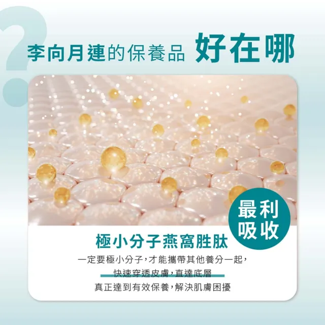 【李向月連】燕窩抗老保濕乳液 逆齡重生修護晚霜(抗老大賞推薦)