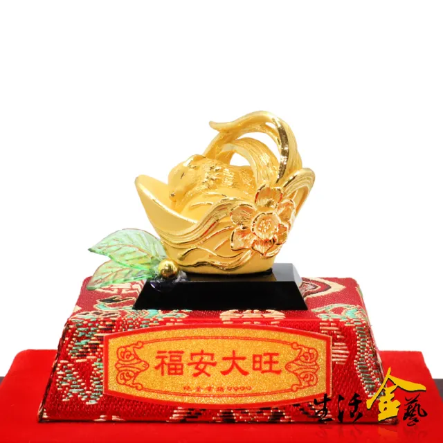 【生活金藝】富裕一生-兔 黃金擺件(金重足1.68錢)