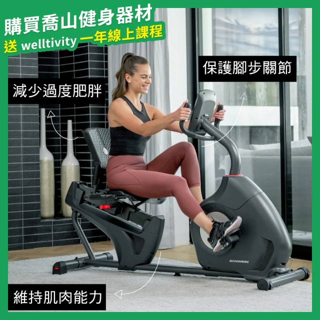 JOHNSON 喬山 Schwinn 510R 斜臥式健身車