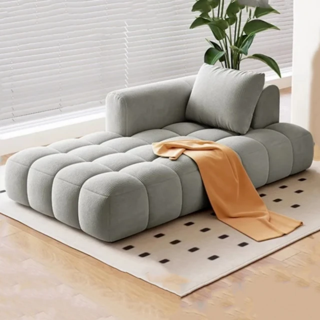 Hampton 漢汀堡 莫里斯耐磨皮單人沙發床-摩卡棕(沙發