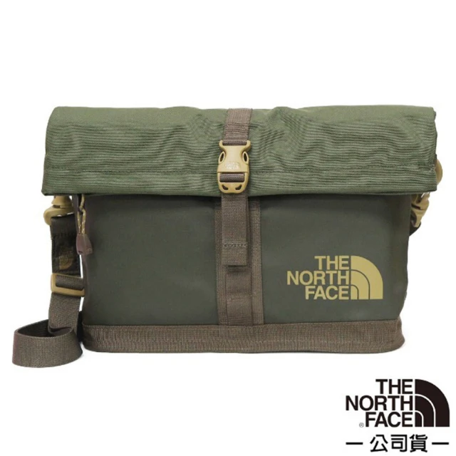 The North Face BASE CAMP SHOULDER BAG 防水耐磨單肩側背包.輕便隨身包.斜背包(8BK6-B71 軍褐綠)