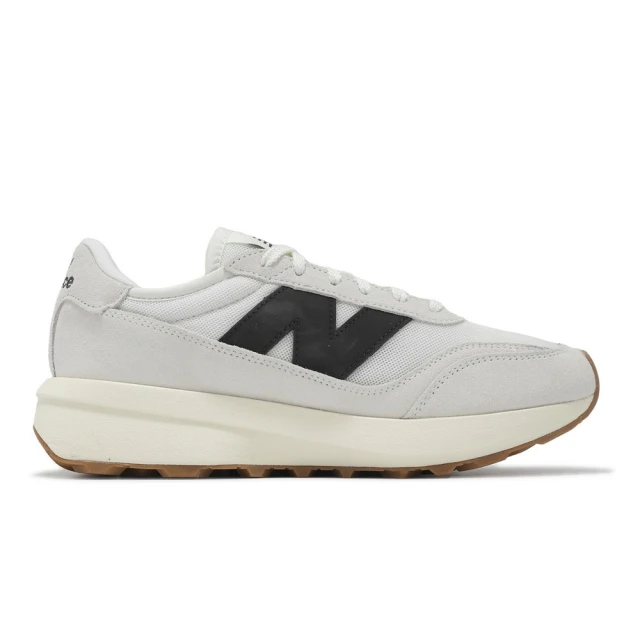 NEW BALANCE NB 運動鞋 復古鞋 拼接 麂皮 370 休閒鞋 男鞋 女鞋 灰色(U370CA-D)