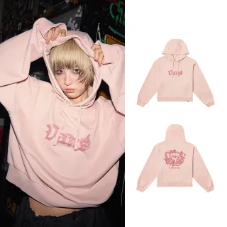 【VANS】官方旗艦 蛇年限定系列 女款粉色連帽大學T