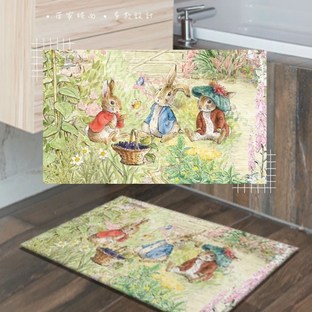 PETER RABBIT 比得兔 45X75cm 加大 硅藻