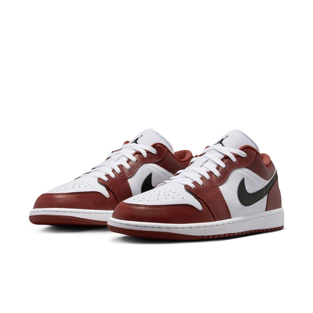 NIKE 耐吉 休閒鞋 男鞋 運動鞋 喬丹 AIR JORDAN 1 LOW SE 白紅黑 HF3148-102