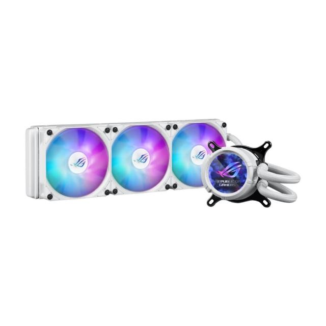 【ASUS 華碩】ROG STRIX LC III 360 ARGB LCD WHT 水冷散熱器(ROG-STRIX-LC-III-360-ARGB-L-W)
