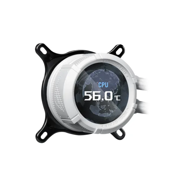 【ASUS 華碩】ROG STRIX LC III 360 ARGB LCD WHT 水冷散熱器(ROG-STRIX-LC-III-360-ARGB-L-W)