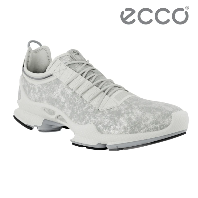ecco BIOM C M 銷售冠軍自然律動反光鞋面健步鞋 男鞋(熒白色 80045461189)